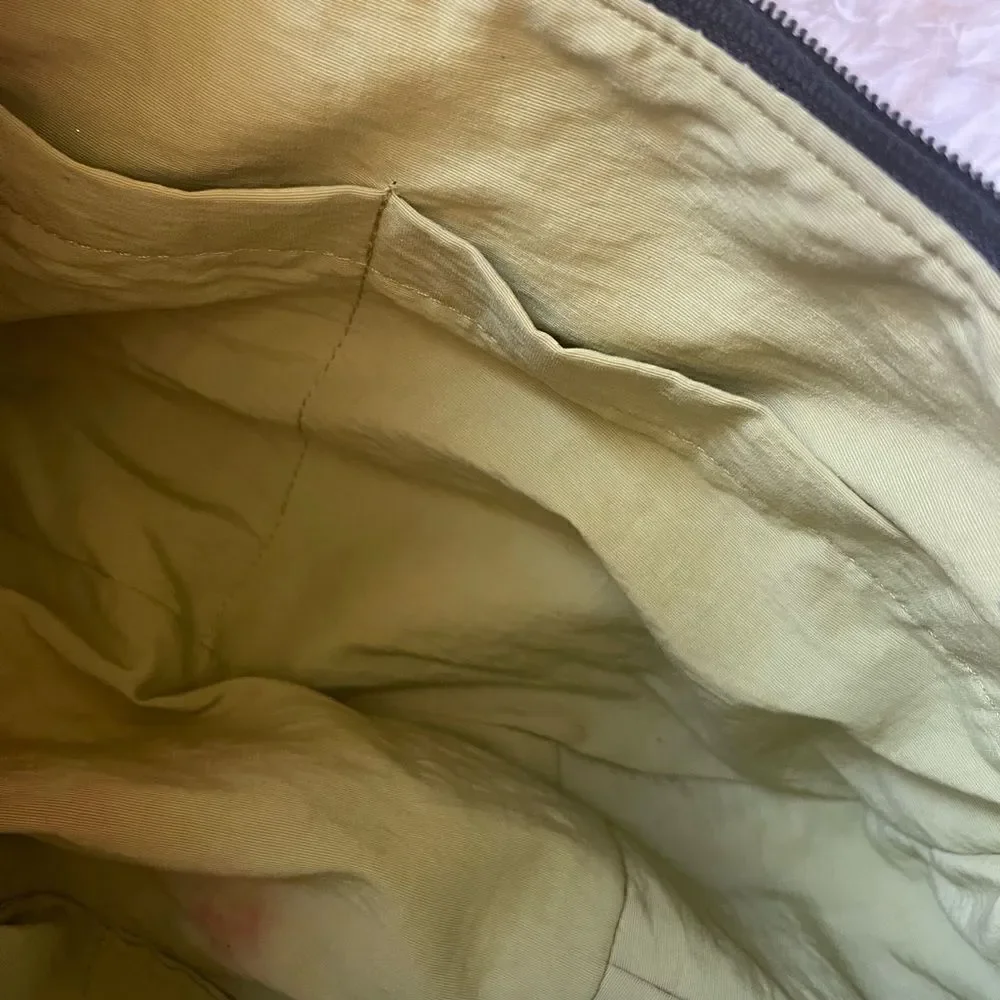 Petunia Pickle Bottom Shoulder/cross body bag canvas coated diaper bag